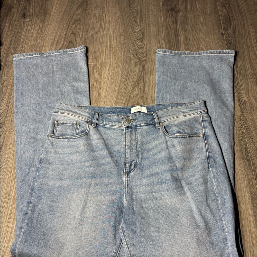 LOFT Light Blue Bootcut Jeans Size 10 EPC